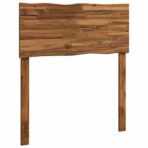 Kopfteil mit Live Edge ROSTOCK Natur 75 cm Massivholz Akazie - Massivholz Akazie – Bild 2