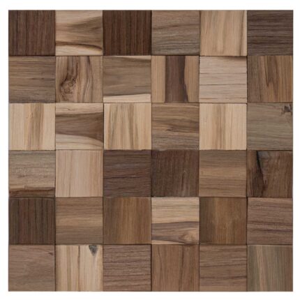 Wandpaneel 11 stk. Natur 30 x 30 x 2 cm