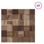 Wandpaneel 11 stk. Natur 30 x 30 x 2 cm – Bild 2
