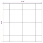 Wandpaneel 11 stk. Natur 30 x 30 x 2 cm – Bild 6