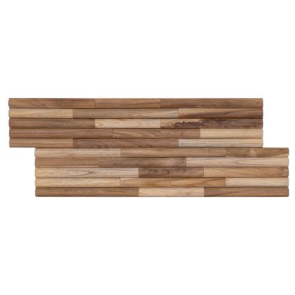 Wandpaneel 10 stk. Natur 55 x 20 x 2 cm